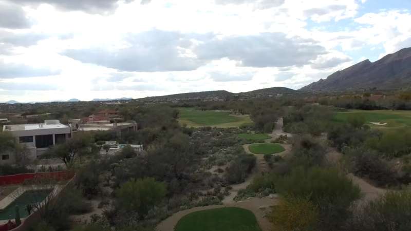 Ventana Canyon Golf Hole 8 - Mountain Course