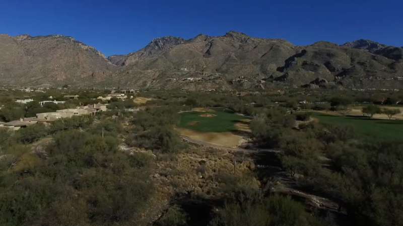 Ventana Canyon Golf Hole 13 - Mountain Course